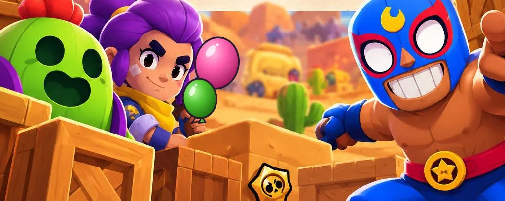 Spike, balon tutan Shelly ve El Primo
